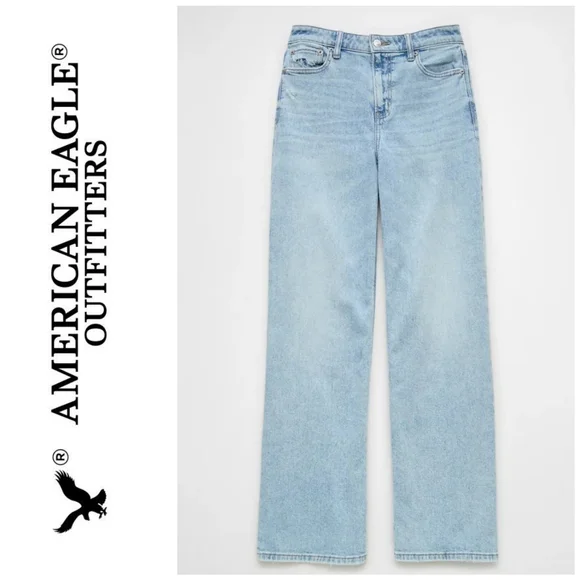 Dreamy Drape Stretch Super High-Waisted Baggy Wide-Leg Jean - Picture 1 of 6